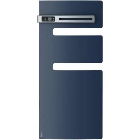 Radiateur sèche-serviettes connecté Serenis mât gauche 1500W Bleu Prof ATLANTIC 850589 (1/3)