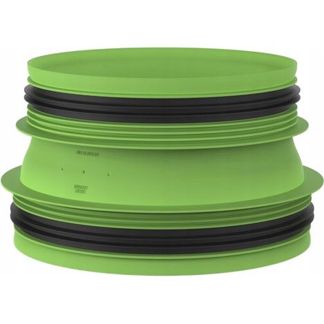 Pezzo di collegamento spc d200-d180 plastica gomma