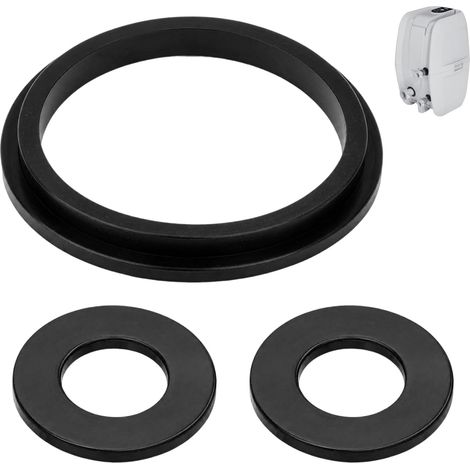 Kit d'Étanchéité Compatible avec et , Lot de 3 Joints A B C en Caoutchouc Silicone, Rondelles pour Pompe de Filtration, Accessoires Anti-Fuite pour Jacuzzi Gonflable AirJet (1/5)