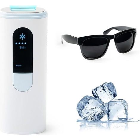 Epilateur Lumière Pulsée Epilation Facile Sans douleur - Epilation Définitive - Epilation Lumière Pulsée - Epilateur Electrique