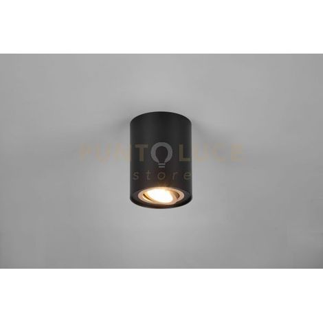 Faretto da soffitto COOKIE nero/oro GU10 Trio 612900180