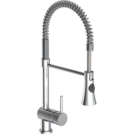 CORNWALL Spiralfeder Spültisch armatur Niederdruck, Chrom (1/5)
