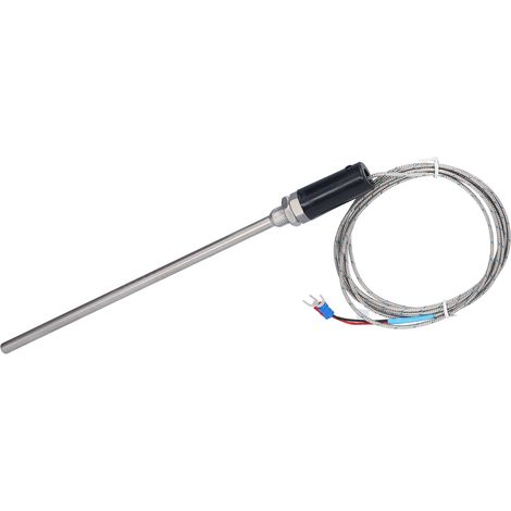 Capteur thermocouple de type K, Temp Tools, accessoires industriels en acier inoxydable, plage de température 0-600 ℃, WRNT-011, appareil de mesure (1/5)