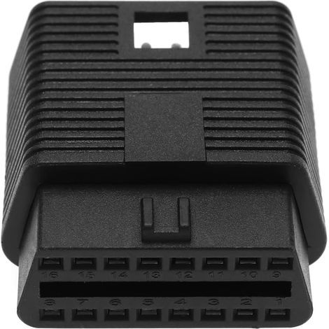 Adaptateur de Connecteur d'extension de Diagnostic OBD2 OBD II 16 Broches Mâle à Femelle Prise d'extension de Diagnostic de Véhicule pour Outil de Balayage de Diagnostic de Véhicule (1/5)