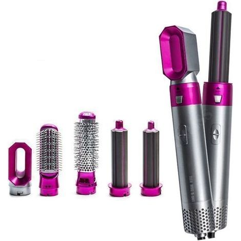 Heißluftkamm – TD® – 5-in-1 – Haartrockner – Automatischer Lockenstab – Unisex (1/4)