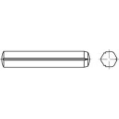 [NEUWERTIG] B-Ware Toolcraft Zylinderkerbstift Zylinder Stift Din 1473 Stahl 2,5 X 16 Mm 250 Stück