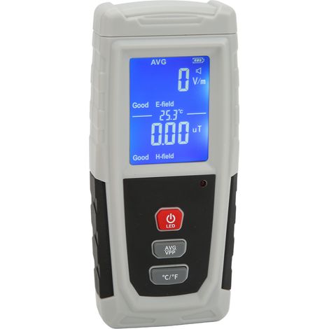 Digitales elektromagnetisches Strahlungsmessgerät XRCLIF-3121, EMF-Messgerät für Schwangere, tragbares Magnetfeldmessgerät (1/5)