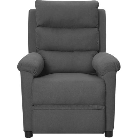 Fauteuil inclinable - Fauteuil Relax Gris foncé Tissu fr17379 (1/5)