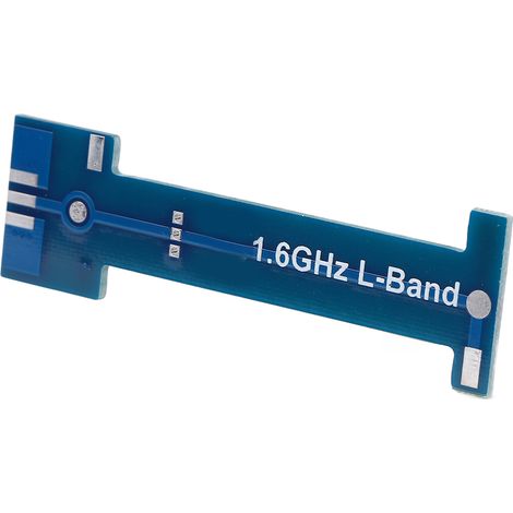 Antenne hélicoïdale à 4 bras pour relais de positionnement météorologique aérospatial, composant électronique 1,6 GHz bleu (1/5)