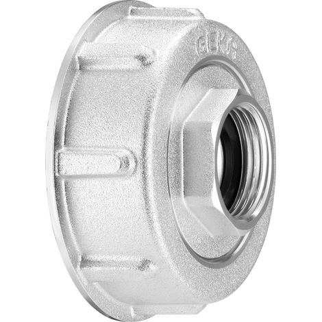 GEKA plus IBC Adapter (S60x6 Anschluss, Innengewinde G3/4, Bewässerung) (1/3)
