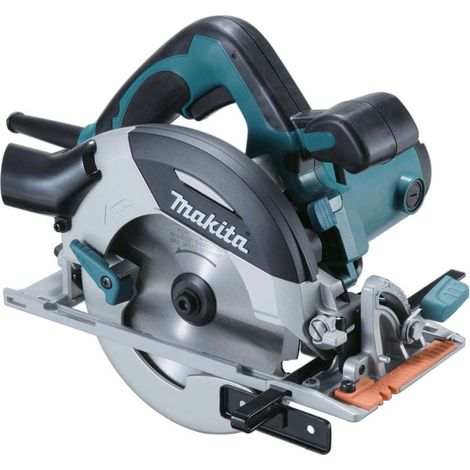 Makita – Scie circulaire 165 mm – Alimentation électrique 1100W – Capacité de coupe 54,5 mm à 90° – Lame HM – HS6101J (1/9)