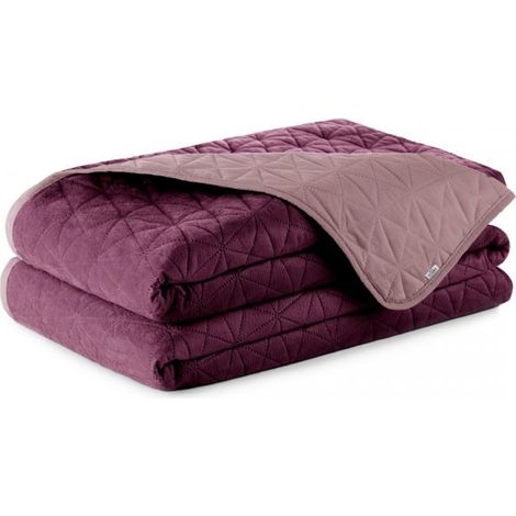 Copriletto LAILA pressato stile glamour velluto, poliestere 220x240 ameliahome