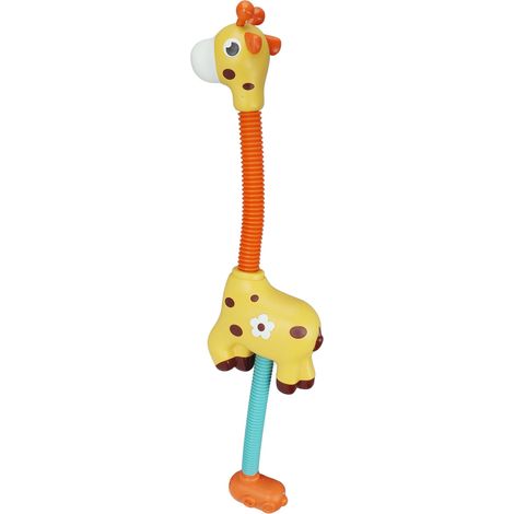 Elektrischer Wassersprinkler mit Giraffenmotiv, niedlich, flexibel, abgerundete Kanten, ideal für Badewanne, Pool und Badezimmer. (1/5)