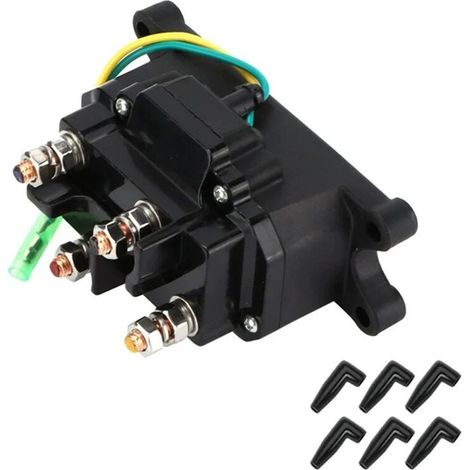 Relè elettrico per verricello da 12V 250A per veicoli fuoristrada, modifiche e manutenzione. (1/2)