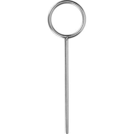 Laboratory Stainless Steel Support Ring Sturdy Corrosion Resistant Laboratory Experiment60mm / 2.4in (1/5)