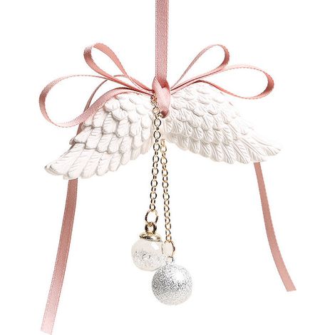 Pendentif de rétroviseur de voiture, pendentif de miroir déodorant en forme d'aile (1/3)
