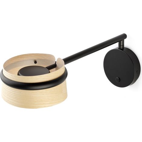 LOOP LED Aplique de pared fresno con brazo articulado 29396 (1/4)