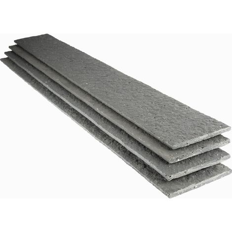 Rasenkante Ecolat gerade 14 cm x 1,2 m - Pro Set 4 Stück