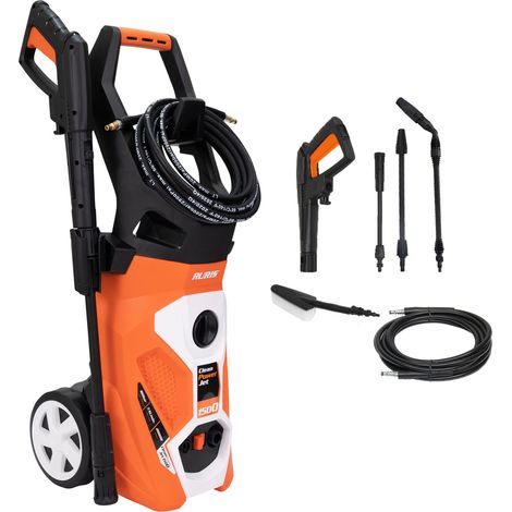 Nettoyeur haute pression électrique RURIS CleanPowerJet 1500 - 2000 W, 160 bar, 7,5 l/min, flexible 6 m (1/5)