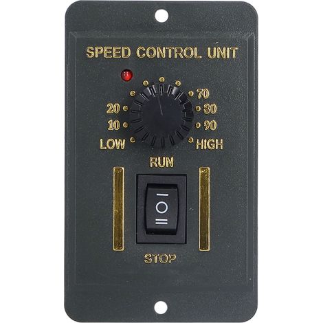Contrôleur de vitesse pour moteur à courant alternatif, mini-régulateur de vitesse avec rotation horaire/antihoraire pour instrumentation 220 V 40 W