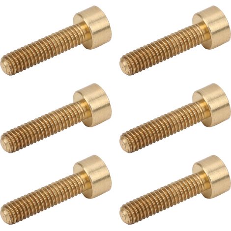 M4 pure copper cup-head hex socket screws (7mm head diameter, 4mm head thickness) (sold in packs of 50) M416 (1/5)