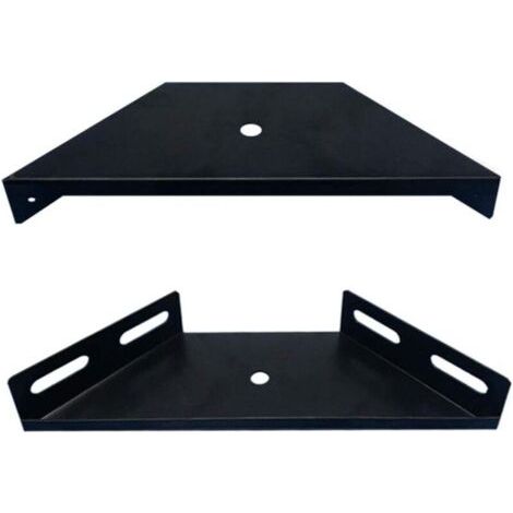 Support D'angle, 2 x Support D'angle Support D'angle Plaque Trapézoïdale Bride D'angle Support D'angle Accessoires de Cadre de Lit Fixation de Meubles Connecteur D'angle, Gousset de Lit 230x92x (1/4)