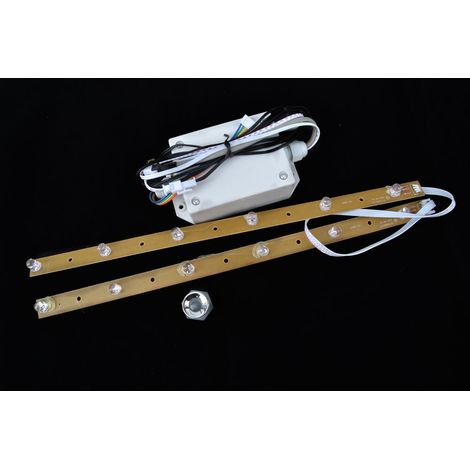 2 Strisce con 6 Luci LED per cabina doccia Value