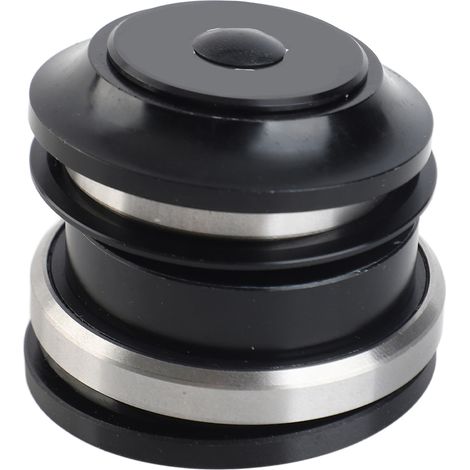 Jeu de direction LeBycle pour VTT et vélo de route, double roulement, diamètre 28,6 x 44 mm ou 44 x 39,8 mm, tube conique droit. (1/5)