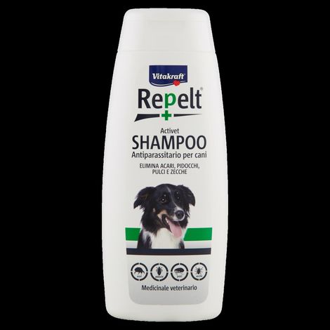 REPELT SHAMPOO ANTIPARASSITARIO PER CANI 250 ML (1/5)