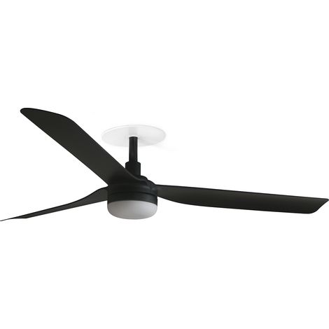 PUNT RECESSED M Ventilatore nero 20W SWT
