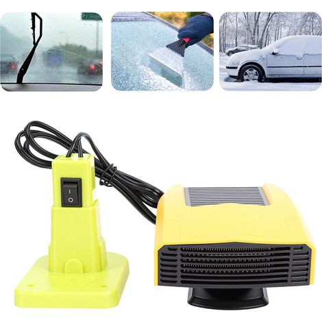 Mini chauffage électrique portable 200 W avec fonction de température constante intelligente, désembuage et dégivrage pratiques, chauffe-mains, petit chauffage à batterie lithium avec deux vitesses, c (1/5)