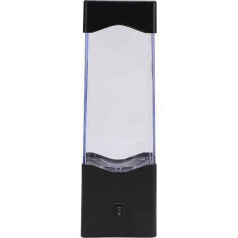 Lampe de table LED veilleuse en forme d'aquarium de méduse, lampe d'ambiance à couleurs changeantes pour chambre ou salon (1/5)