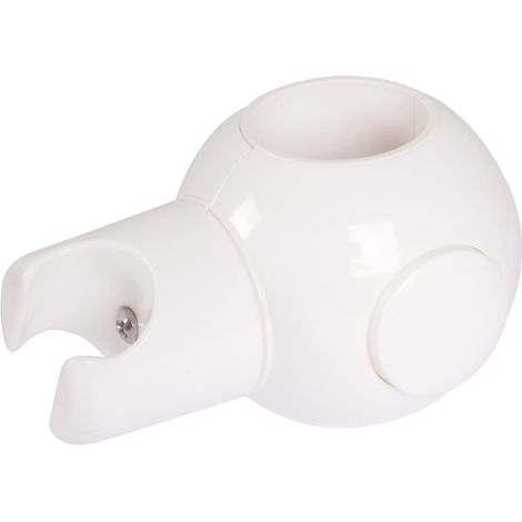 Support de douchette - coulissant blanc - Pellet ASC