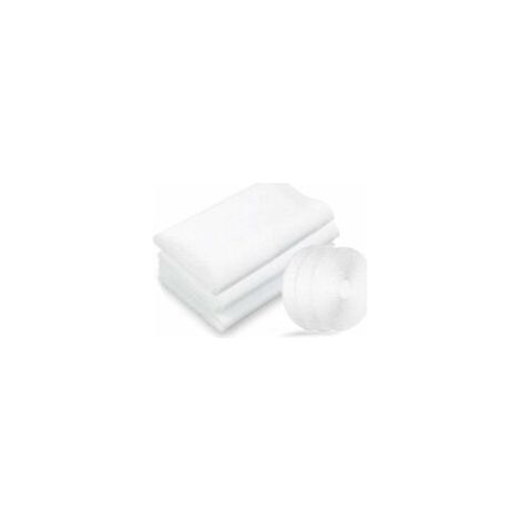 Mosquitera para ventanas, paquete de 3 unidades de 130 cm x 150 cm, protección contra insectos, con 3 rollos de cinta adhesiva, color blanco - Crezuo (1/4)