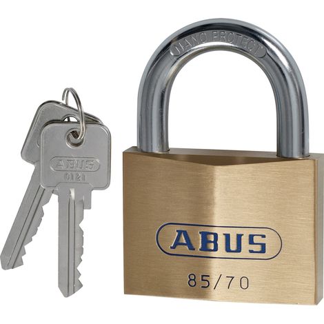 Cadenas de cylindre 85/70 avec corps de serrure B.70mm MS gl.0121