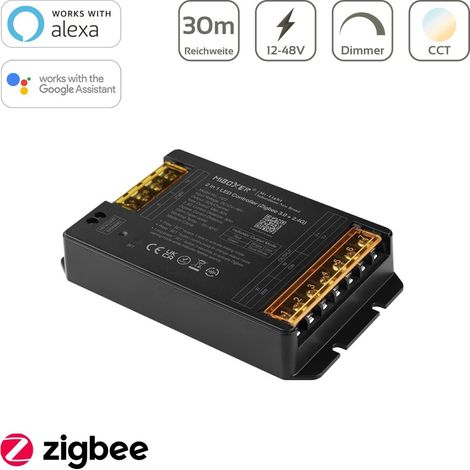 MiBoxer 2in1 LED Controller einfarbig & Dual White max. 30A Zigbee 3.0 + 2.4GHz HZ2 (1/5)