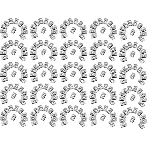 2000 Pcs M5 Ecrou de Marteau Connecteur en Aluminium en Acier AU T Attache Ecrou Coulissant (1/5)