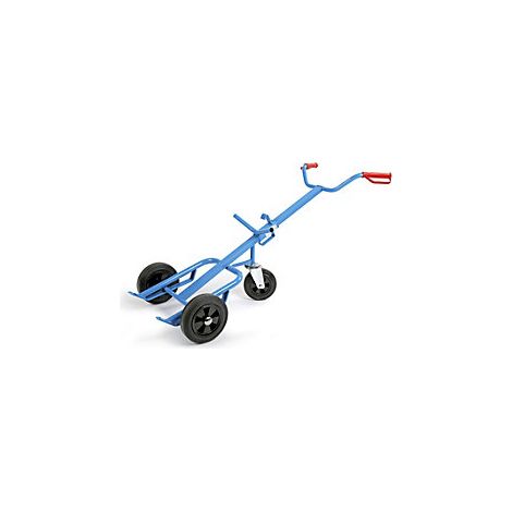 eurokraft pro Carrello per fusti in acciaio portata 400 kg