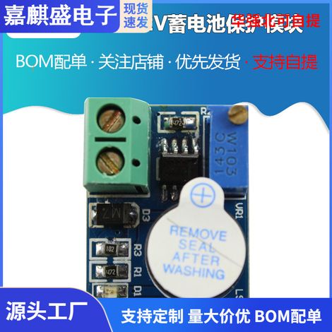 Module de protection de batterie 9V/12V, module d'alarme de basse tension/sous-tension (SUNLEPHANT) (1/5)