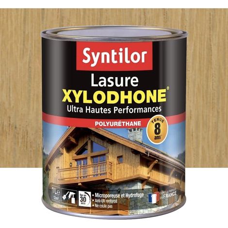 Lasure Ultra Hautes Performances 8 Ans Chêne Naturel Satiné 1L