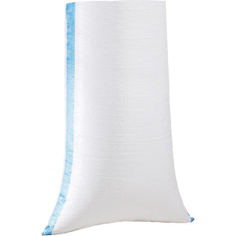 Rangement Tissé PP 55x95cm Charge 50kg Rangement Tissé PP 55x95cm Tissage serré PP, anti-déchirure, pour idéal grains et matériaux lourds, lot de 5 blancs (1/5)
