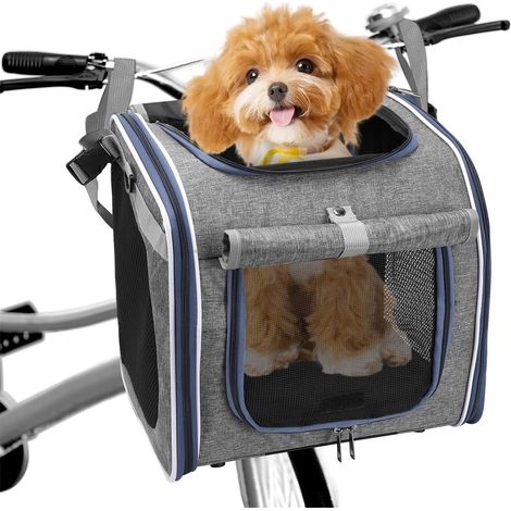 Panier de vélo pour chien (non extensible) (1/5)