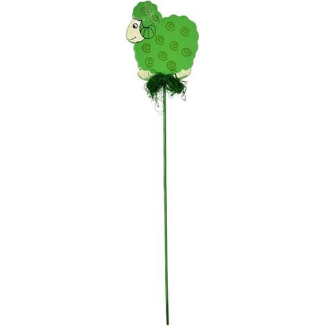 Agnello di legno sulla cima, verde pasquale (1/2)