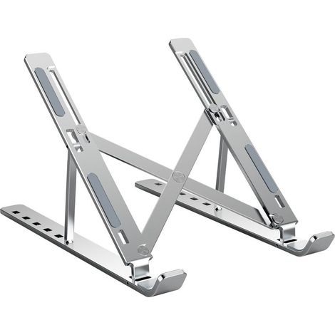 LaBlanc - Support pour ordinateur portable,6 niveaux réglables,Refroidisseur ventilé en aluminium,Compatible avec la plupart des modèles (1/5)