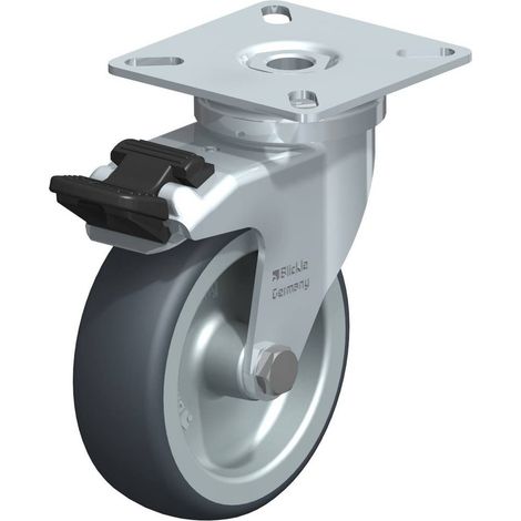 Blickle 309898 LPA-TPA 75G-FI Ruota girevole con fermi Diametro ruota: 75 mm Capacità di carico (max.): 75 kg 1 pz.