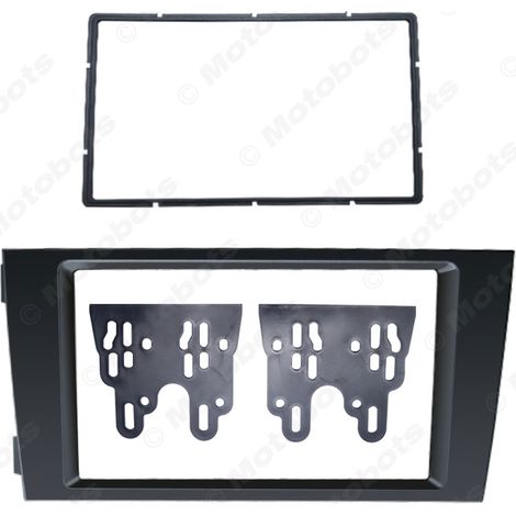 Suitable for Audi A6 4B Allroad car dual-spindle audio navigation DVD retrofit frame CD player panel (1/3)