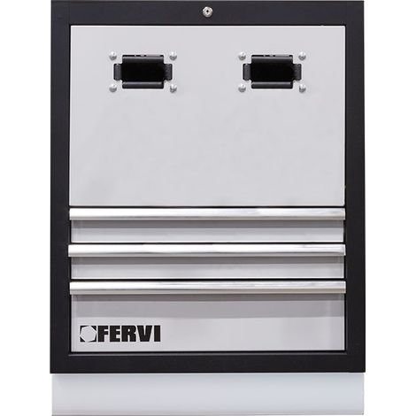 Niedriger Schrank fur Schlauchtrommel 680x458x910 mm Fervi a007/18