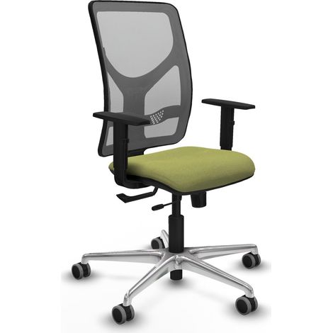 Silla de oficina piqueras y crespo Motilla gris soporte lumbar (1/2)