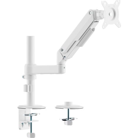 Soporte de Mesa con Contrapeso para 2 Monitores Aisens DT32TSR-437/ Giratorio/ Inclinable/ hasta 9kg