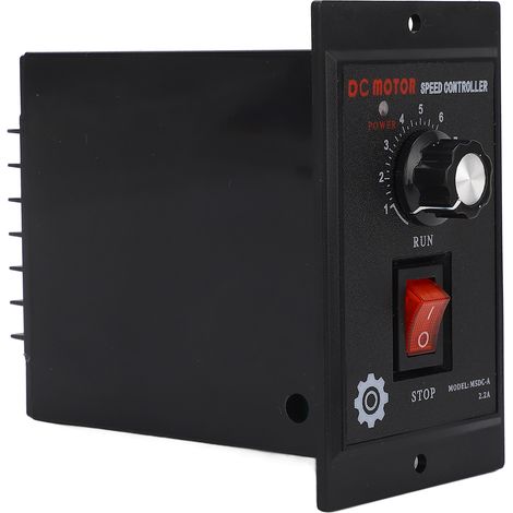 Drehzahlregler für Elektromotoren, 400 W, 220 V AC Ein-/Ausgang, mit Drehknopf zur Regelung